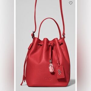 NWT ALO Mini Balance Bag in Bright Red